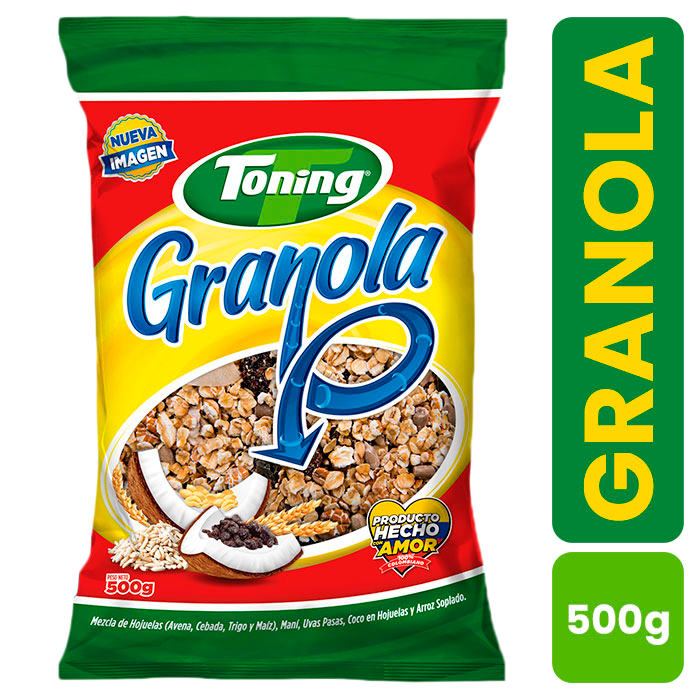 Toning Granola Mezcla de Hojuelas 500g
