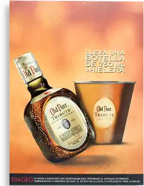 Old Parr Tribute Whisky Botella