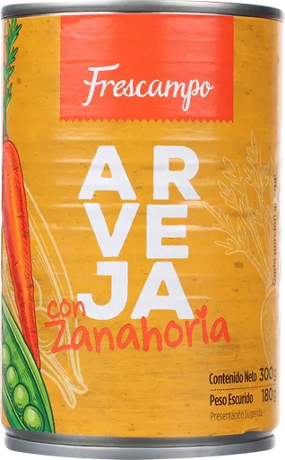 Frescampo Arveja con Zanahoria