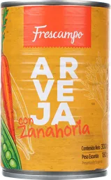 Frescampo Arveja con Zanahoria Lata