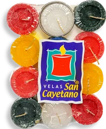 San Cayetano Velas de Color 
