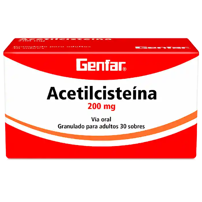 Genfar Acetilcisteína (200 mg) 