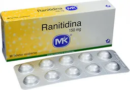 Ranitidina Mk (150 Mg)