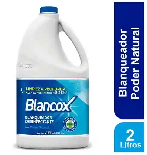 Blancox Blanqueador Desinfectante Aroma Poder Natural