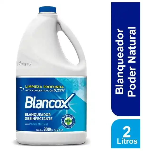 Blancox Blanqueador Desinfectante Aroma Poder Natural