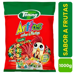 Toning Cereal Aritos Sabor a Frutas