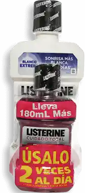 Listerine Enjuague Bucal White