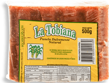 La Tobiana Panela Dulcemente Natural 500 g