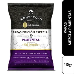Monterojo Papas Mezcla de Pimientas Edición Especial