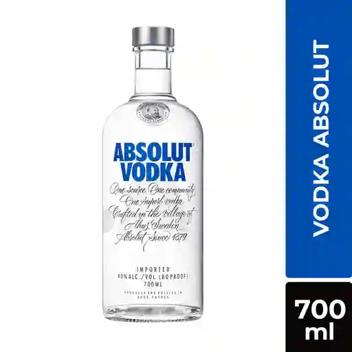 Absolut licor vodka.