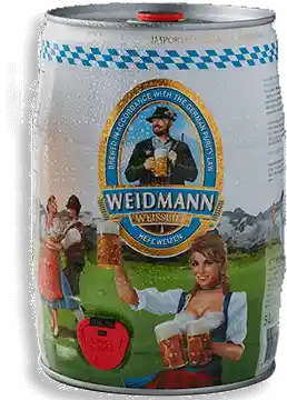 Weidmann Cerveza Alemana.