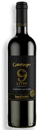 Vino Tinto GATO NEGRO Cabernet Sauvignon 9 Vidas Botella 750 Ml