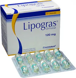 Lipogras 120 mg en Cápsulas