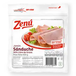 Zenú Jamón Sánduche