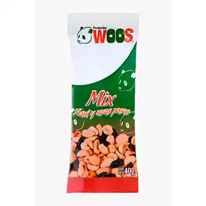 Woos Mix Frutos Secos Maní y Uvas Pasas