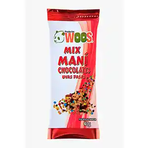 Woos Mix Mani Chocolates Uvas Pasas