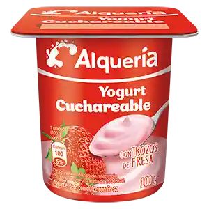 Yogurt Cuchareable De Fresa