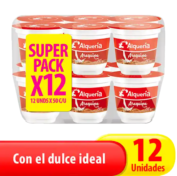 Alqueria Arequipe X 12 Unidades