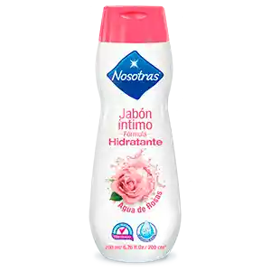 Nosotras Jabón Intimo Agua De Rosas