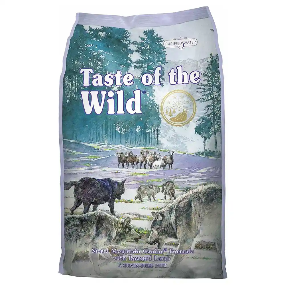 Taste of the Wild Sierra Mountain  Sabor Cordero