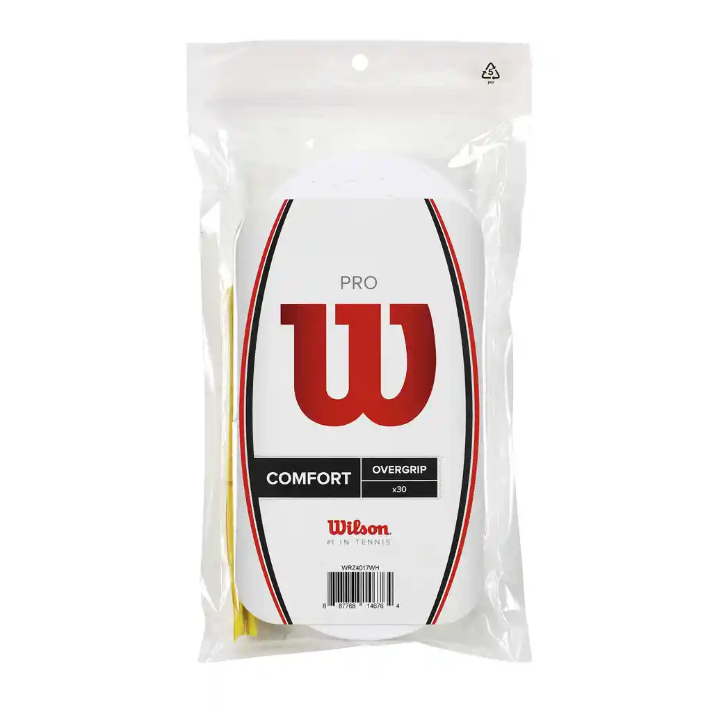 Wilson Sobregrips Para Raqueta De Tenis Pro 30 Pzas Blanco