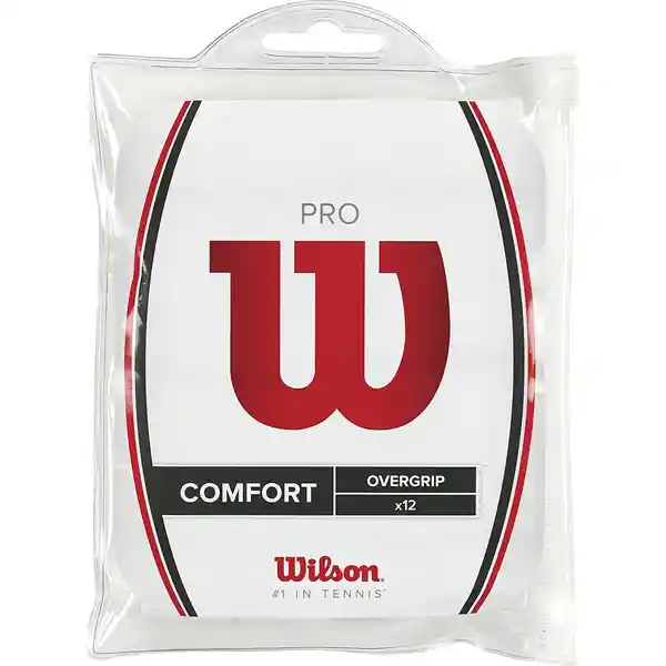 Wilson Over Grip Raqueta De Tenis Pro Blanco X Unidad