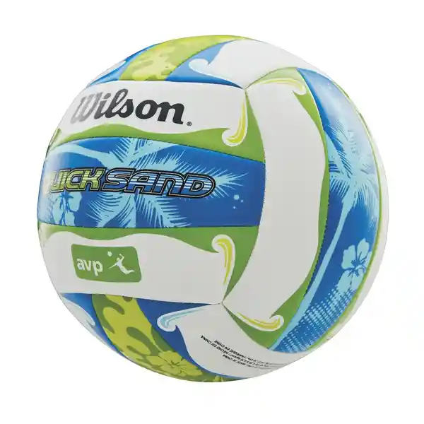 Wilson Balón de Voleibol Quicksand Azul y Verde