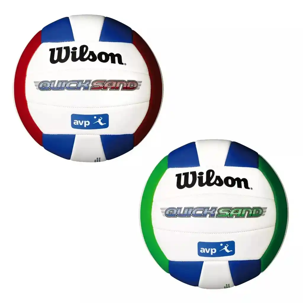 Wilson Balón De Voleibol Quicksand Rojo Y Azul