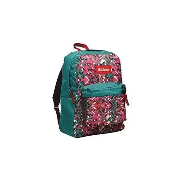 Wilson Mochila Deportiva Morral Escolar Estampado Bolso Verde