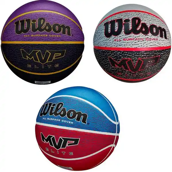 Wilson Balon Baloncesto Elite- Basketball Morado/ Negro