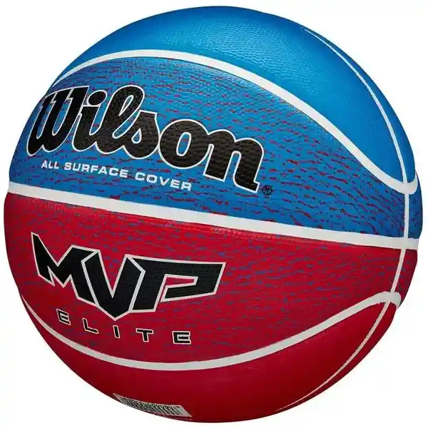 Wilson Balón de Baloncesto Elite Azul/Rojo