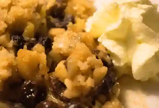 Crumble de Manzana