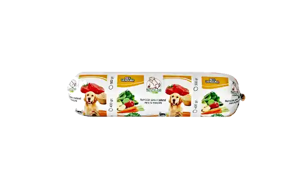 Alimento Para Perro Barf Barra de Res y Verduras 500 g