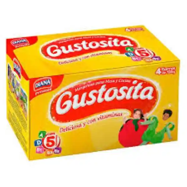 Gustosita Margarina Sin Sal