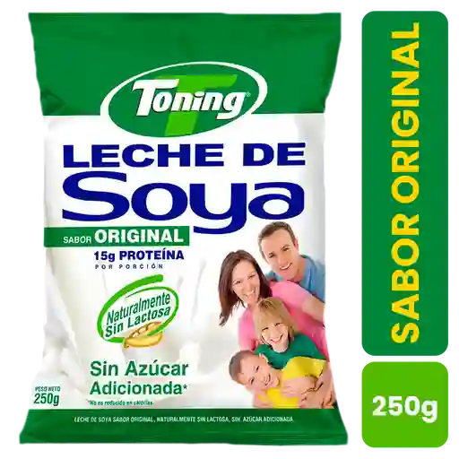 Toning Leche de Soya sin Azúcar
