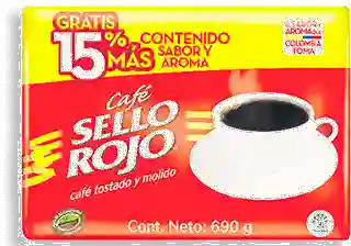 Sello Rojo Café Tostado Y Molido