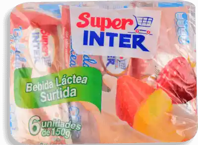 Super Inter Bebida Láctea Surtida X 6 Unidades