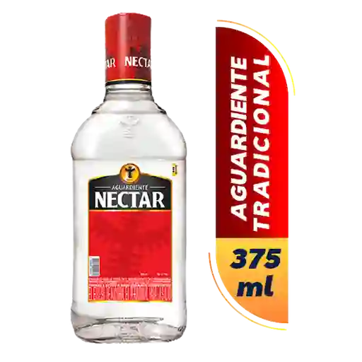 Aguardiente Nectar Rojo Tradicional 375 ml