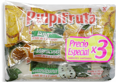 Pulp I Frut As Pulpas De Maracuya Guanabana Y Pina 160 g