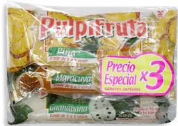 Pulpifrutas Pulpas de Maracuyá, Guanábana y Piña
