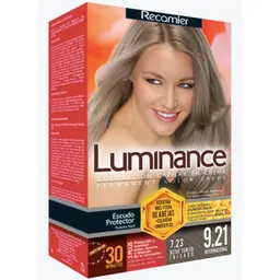 Luminance Tinte Capilar Permanente Tono Beige Cenizo 9.21