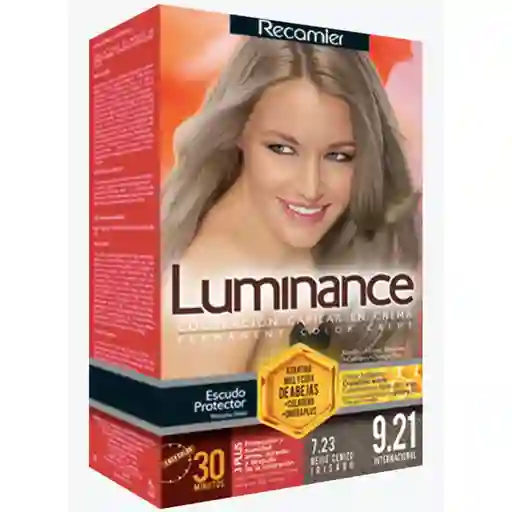 Luminance Tinte Capilar Permanente Tono Beige Cenizo 9.21