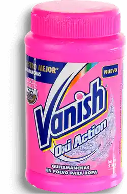 Vanish Limpiador Quitamanchas en Polvo para Ropa