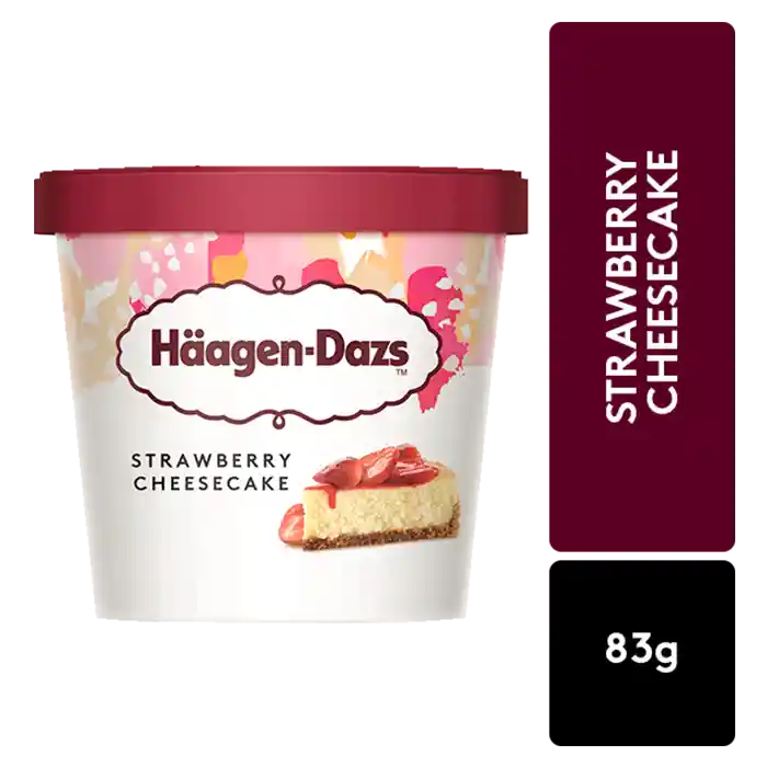 Haagen-Dazs Helado Sabor Cheesecake de Fresa