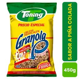 Toning Granola Sabor Piña Colada