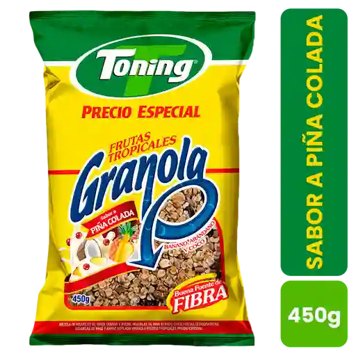 Toning Granola Sabor Piña Colada