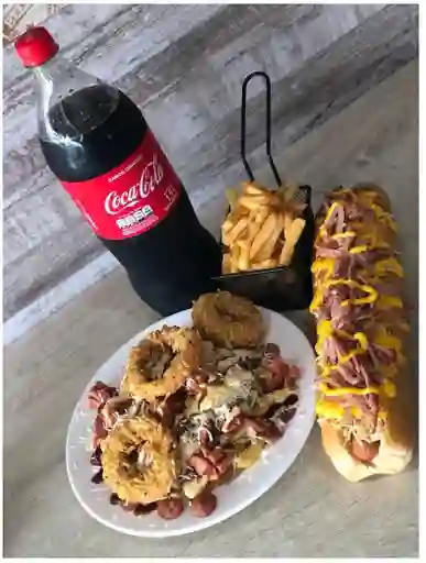 Combo Mega Hot Dog & Fries