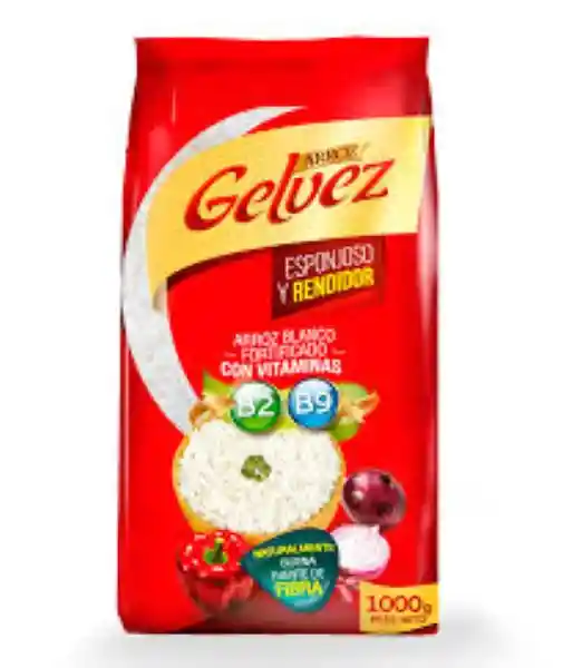 Gelvez arroz esponjoso y rendidor