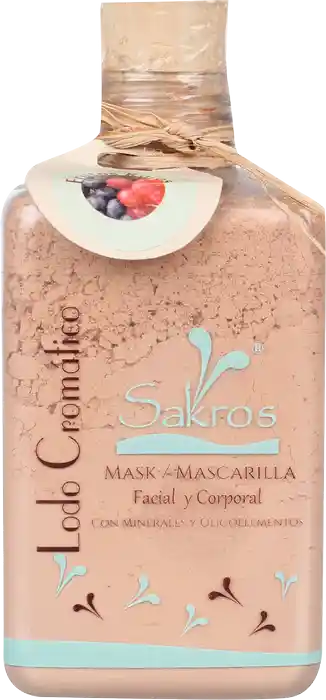 Sakros Mascarilla Facial y Corporal Lodo Cromático