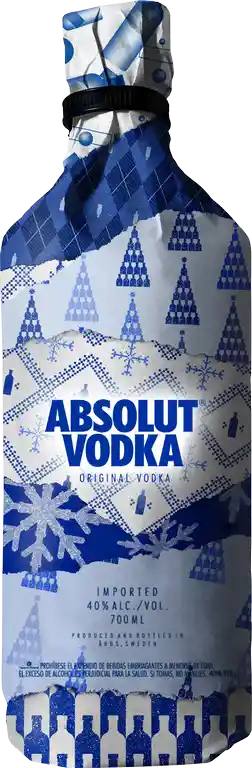 Absolut Vodka Edición Navidad